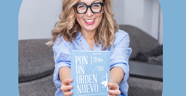 Mónica Perela presenta 'Pon un orden nuevo. En tu espacio, tu tiempo, tu dinero'